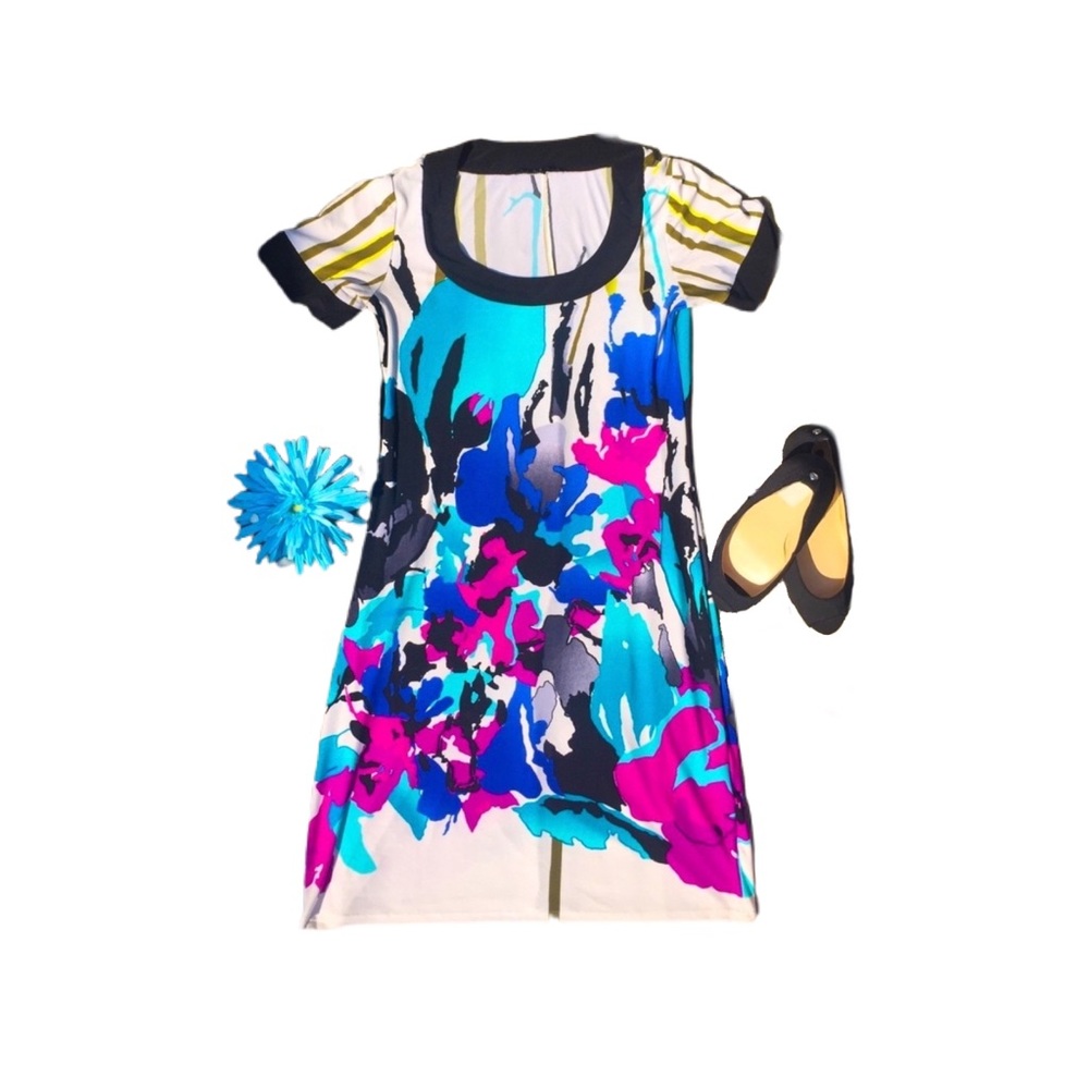 🌿{5 for $25} Tiana Colorful & Classy Dress